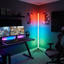 Bildspel - LED-lysrör Golvlampa RGBW