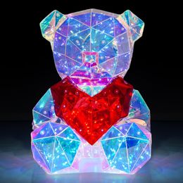 LED-nalle Sydämellä