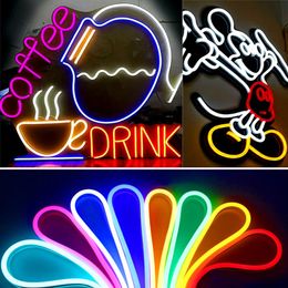 Bildspel - LED Neon Strip Ljusslinga