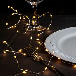 Lysbildefremvisning - LED String Lights Guld