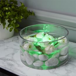 Bildspel - LED Undervattenlampa med Fjärrkontroll