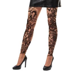 Leggings Tatueringar Gothic