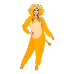 Lejon Onesie Maskeraddräkt
