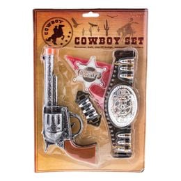 Leksaksset Cowboy med Revolver för Barn