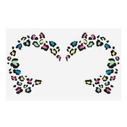 Bildspel - Leopard Glitter Självhäftande Smink