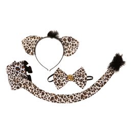 Bildspel - Leopard Tillbehörskit med Strass