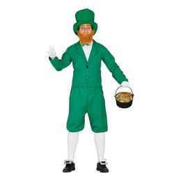 Leprechaun Grønt Kostume