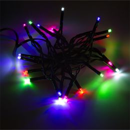 Bildspel - LED Ljusslinga Flerfärgad Kort