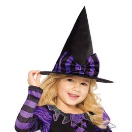 Bildspel - Lila Häxa Barn Maskeraddräkt