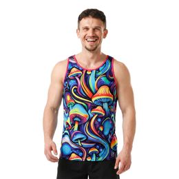 Linne Psychedelic Mushroom Herr