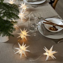 Diaesitys - Valosarja Joulutähdet Valkoinen