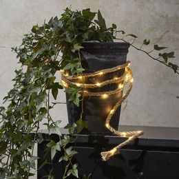 Bildspel - Ljusslinga Jute LED