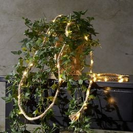 Bildspel - Ljusslinga Jute LED