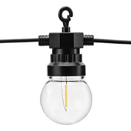 Lysbildefremvisning - Lyslenke LED Svart