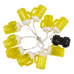 Lyskæde med Ølkrus