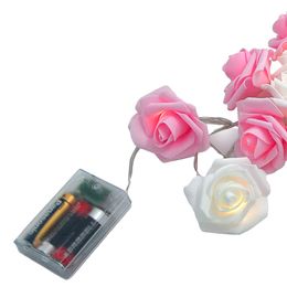 Bildspel - Ljusslinga med Rosor