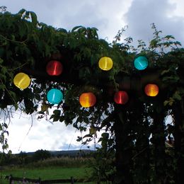 Bildspel - Ljusslinga Risbollar Flerfärgad