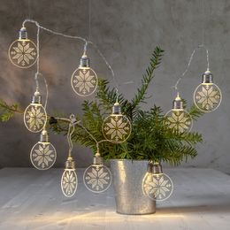 Diaesitys - Valosarja Pyöreät Joulutähdet Läpinäkyvä