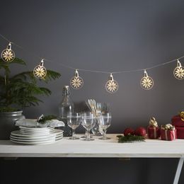 Diaesitys - Valosarja Pyöreät Joulutähdet Läpinäkyvä