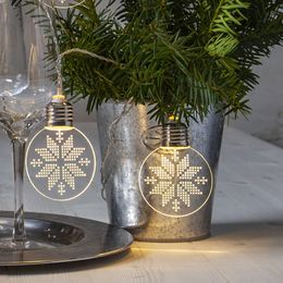 Diaesitys - Valosarja Pyöreät Joulutähdet Läpinäkyvä