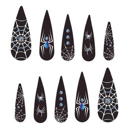 Bildspel - Lösnaglar Långa Halloween