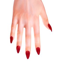 Lösnaglar Mörkröda