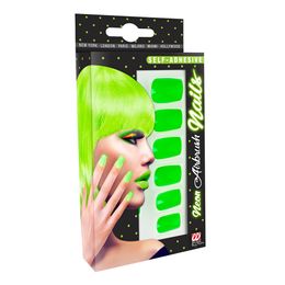 Bildspel - Lösnaglar Neongrön