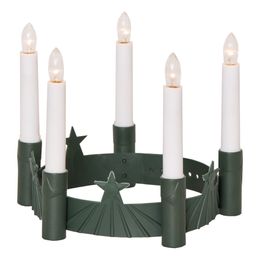 Luciakrona Grön LED