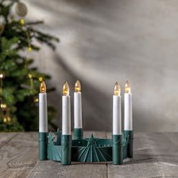 Bildspel - Luciakrona Grön LED