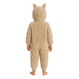 Bildspel - Lulu Monster Beige Onesie Barn Maskeraddräkt
