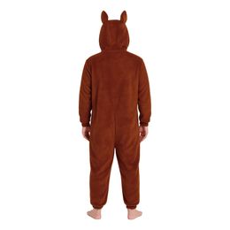 Bildspel - Lulu Monster Brun Onesie Dam Maskeraddräkt