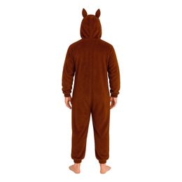 Bildspel - Lulu Monster Brun Onesie Herr Maskeraddräkt