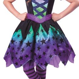 Lysbildefremvisning - Magisk Heks Kjole Barn Karnevalskostyme