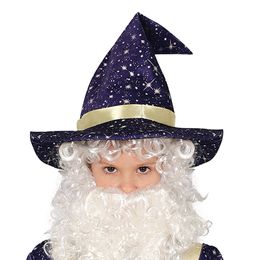 Bildspel - Magisk Trollkarl Barn Maskeraddräkt