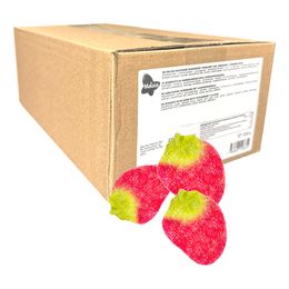 Malaco Sockrade Jordgubbar Storpack