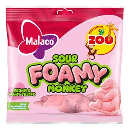 Bildspel - Malaco Zoo Sour Foamy Monkey Storpack