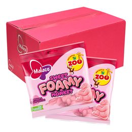 Malaco Zoo Sweet Foamy Monkey Storpack