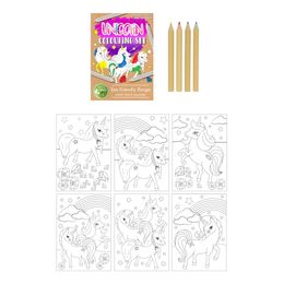 Värityskirja Mini Yksisarvinen