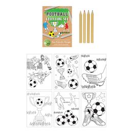 Målarbok Mini Fotboll