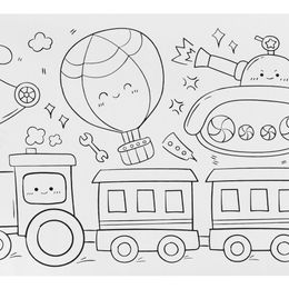 Bildspel - Målarbok på Rulle Fordon