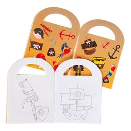 Bildspel - Målarbok Pirat