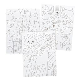 Bildspel - Målarbok Siffror med Pennor