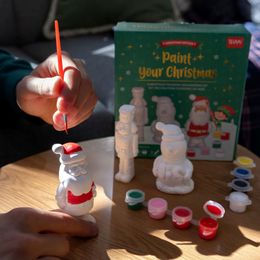 Bildspel - Målarset Julfigurer