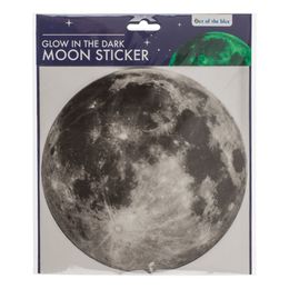 Bildspel - Självlysande Måne Sticker