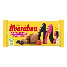 Marabou Lakrits Hallon & Caramel
