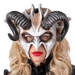 Bildspel - Mask Demon med Horn