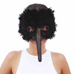 Bildspel - Mask Korp med Fjädrar Deluxe