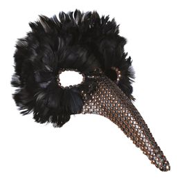 Bildspel - Mask Korp med Fjädrar Deluxe