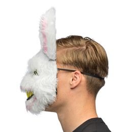 Bildspel - Mask Plysch Läskig Kanin