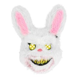 Bildspel - Mask Plysch Läskig Kanin